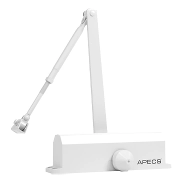 Доводчик Apecs, белый
